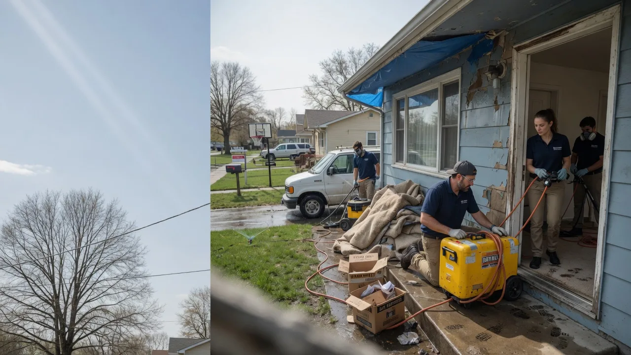 Basement Flood Cleanup in Strasburg, CO near me
